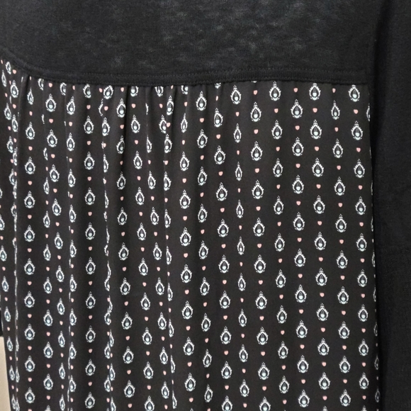 Ann Taylor LOFT Womens Size Med Wool Multicolor Mixed Media Pullover Sweater - Picture 7 of 10